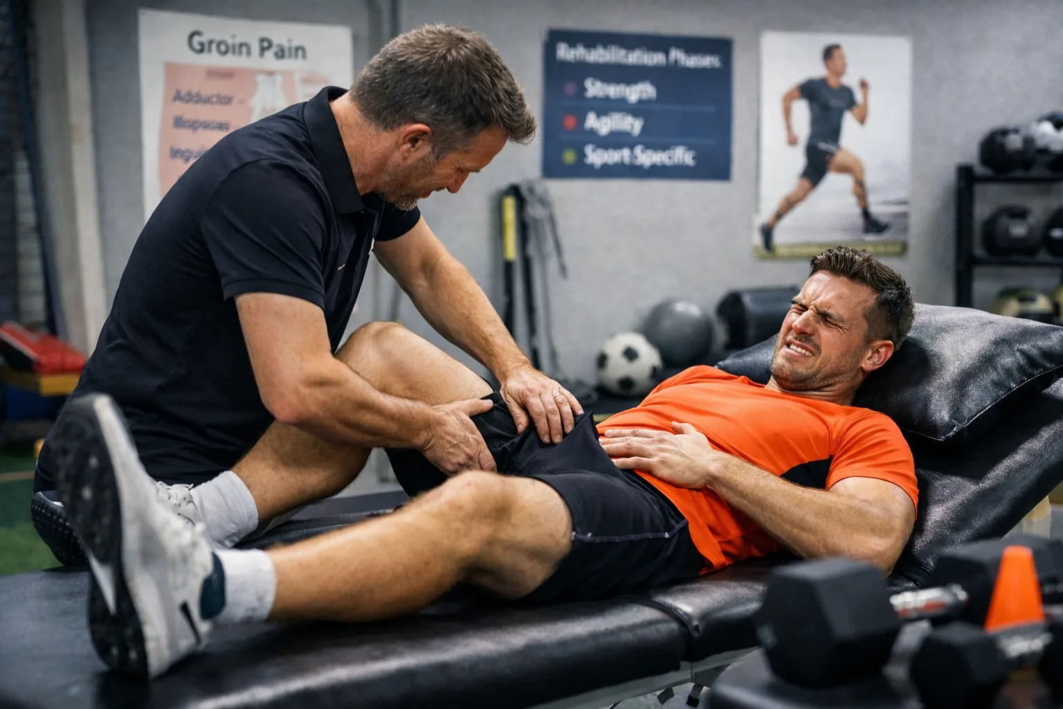 Liesklachten bij sporters